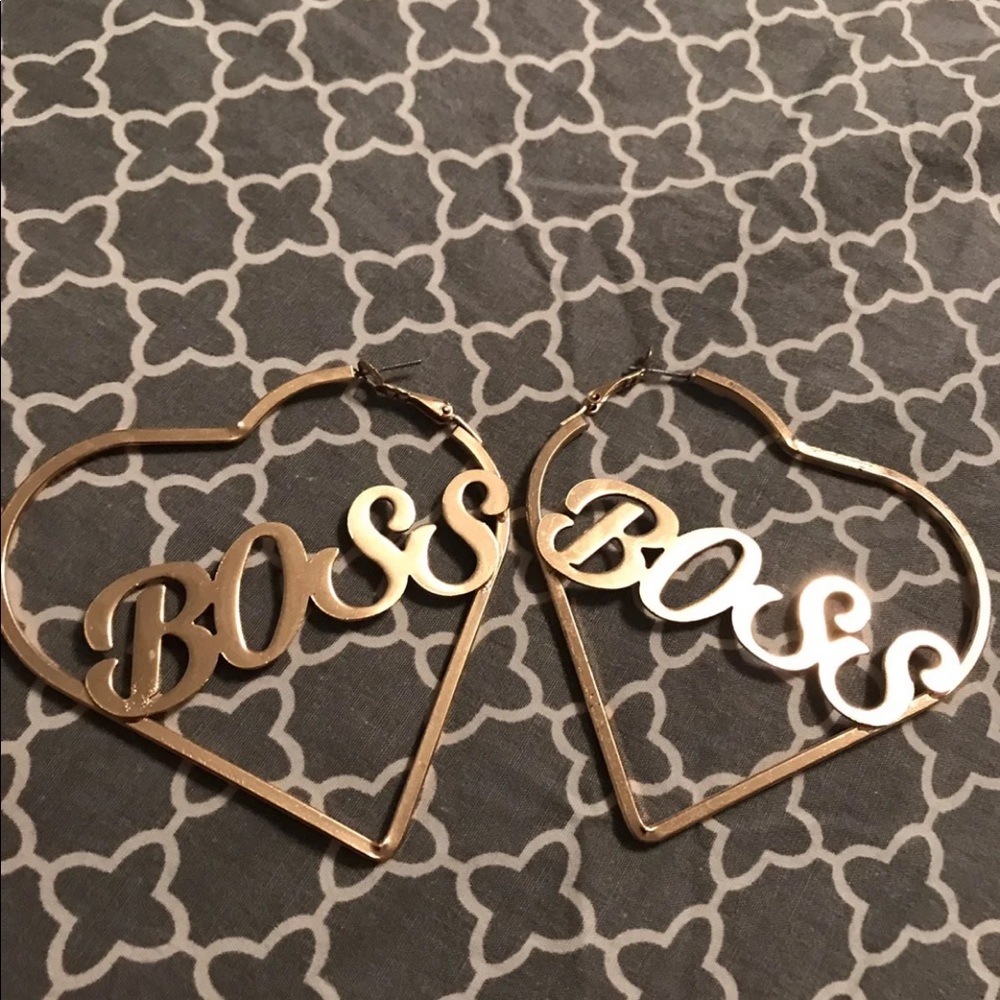 BOSS Hoop earrings